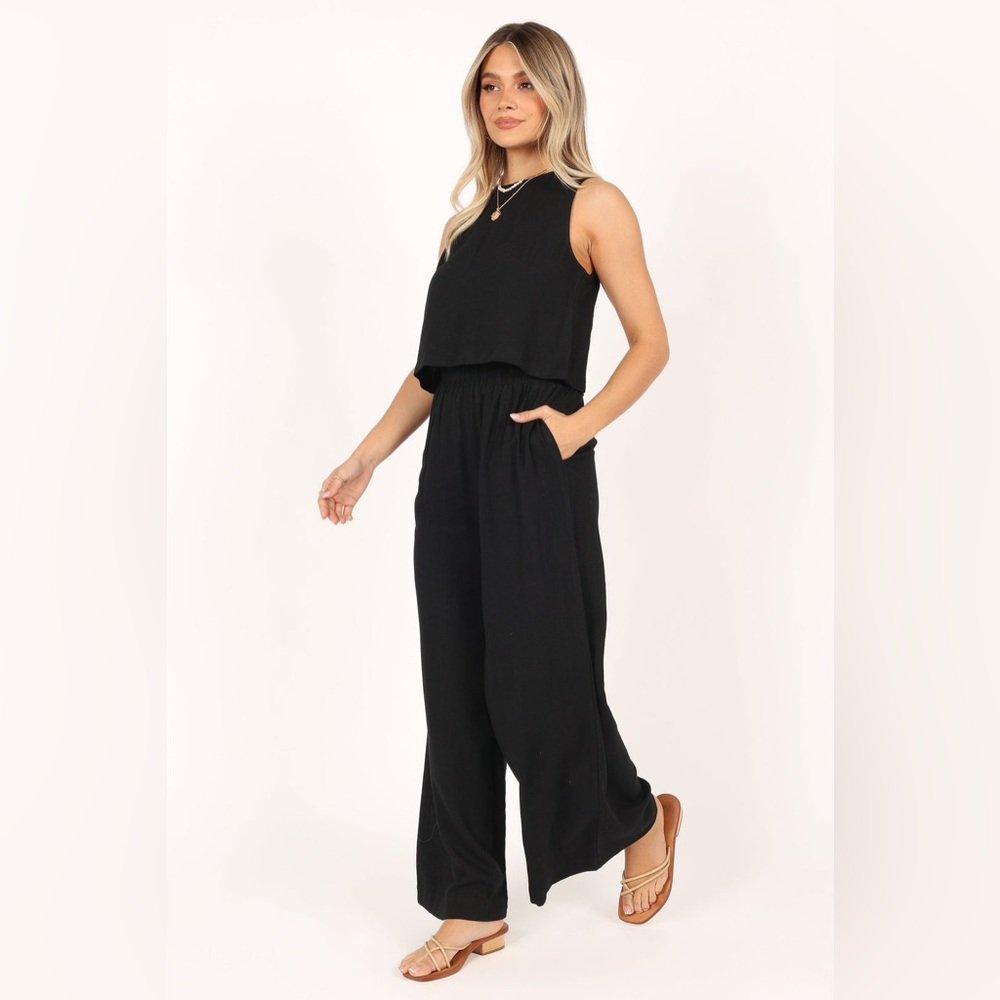 Petal & Pup Marnie Top and Wide-Leg Linen  Pants - Picture 2 of 12